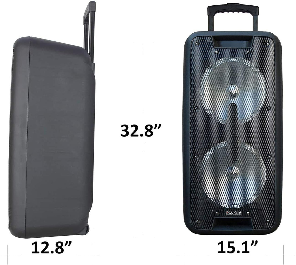 Bluetooth Dual 10 Inch PA Speaker System I30435