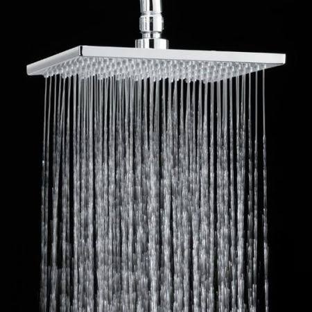 Satin Nickel Rain Showerhead Y28201