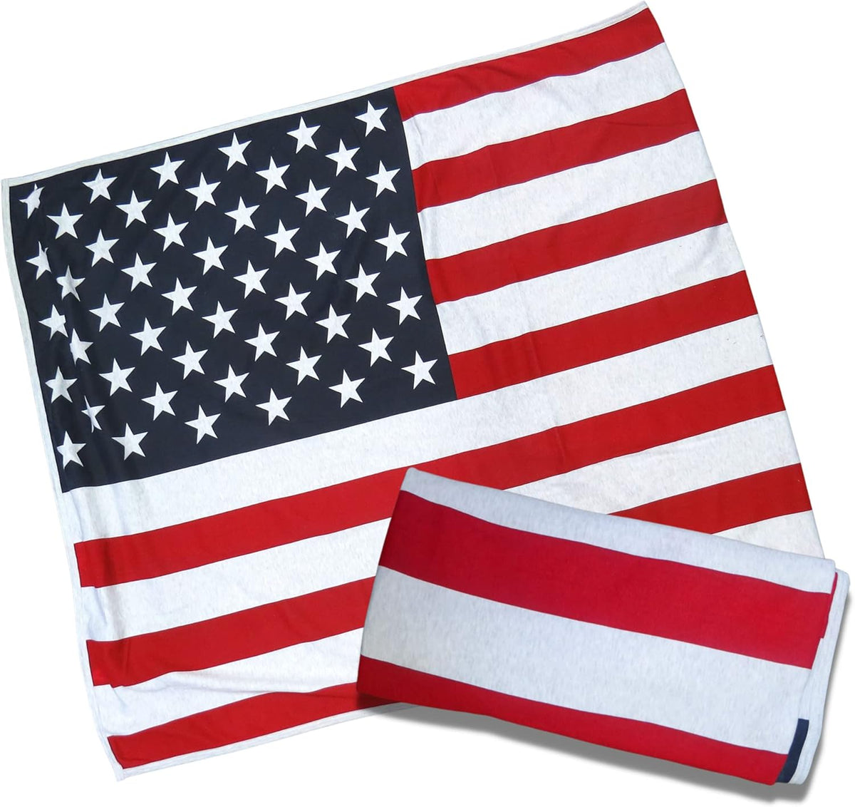 American Flag Red White and Blue Super Soft Lightweight Blanket 54 x 84 P4056