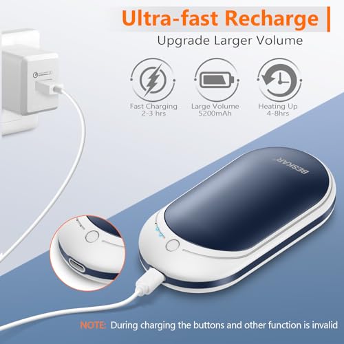 Rechargeable 5200mAh Electric Hand Warmer G218