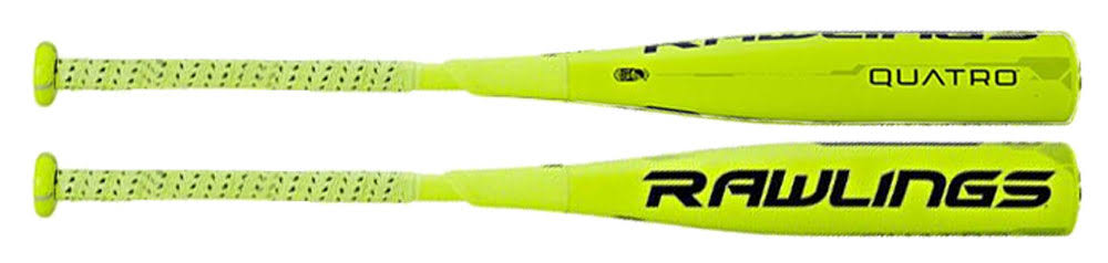 Rawlings Quatro Big Barrel Usssa Bat -10oz N57705