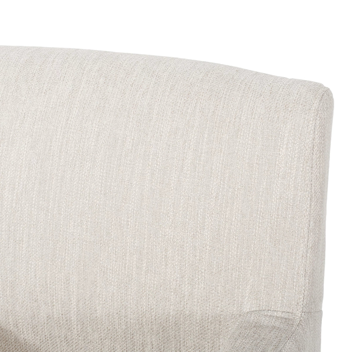 Beige Fabric Upholstered Wood 26 inch Counter Stools Set of 2 T65765