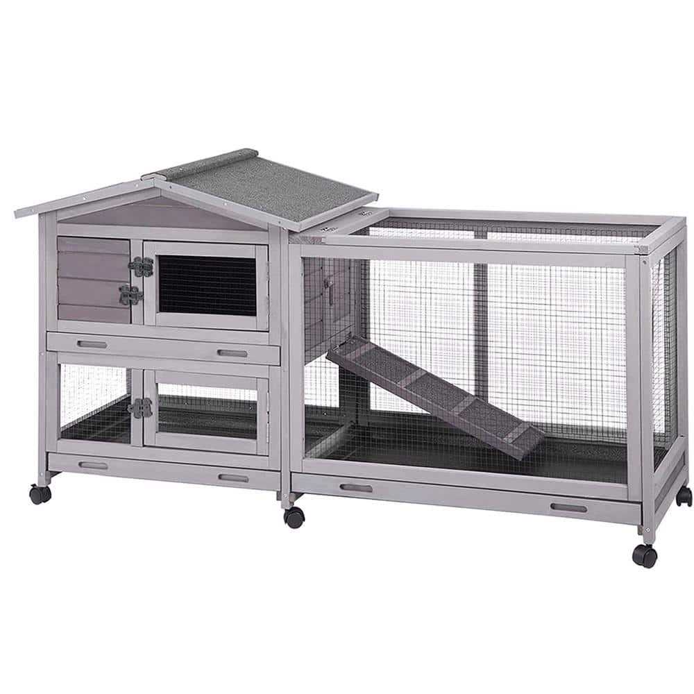 Indoor Outdoor Rabbit Hutch S926518