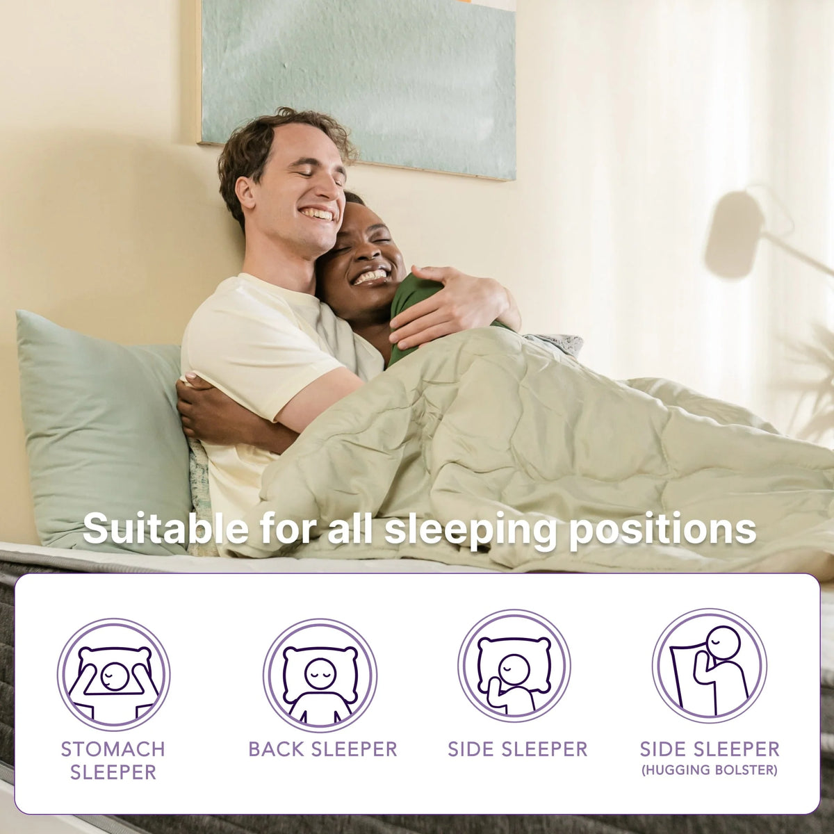 Queen Size Hybrid Memory Foam Pocket Spring Mattress P3215