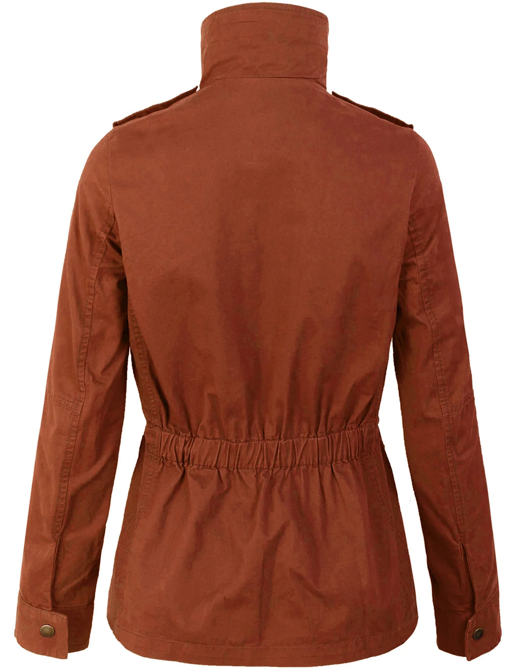 Long Sleeve Single-Breasted Mid-Length Coat A731