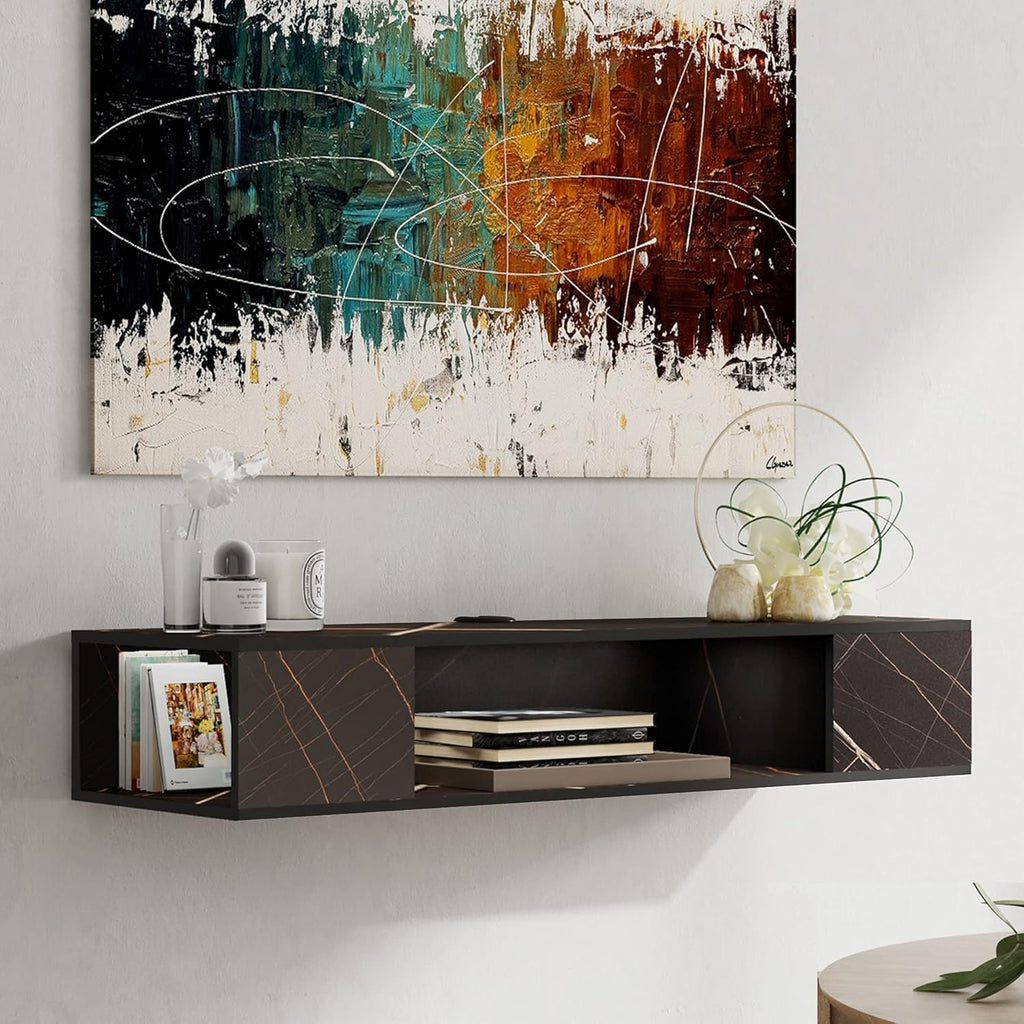 White Floating Wall Mounted TV Stand Z27222