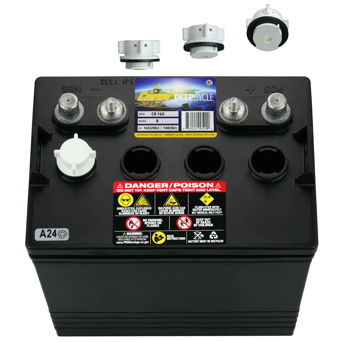 8V Deep-Cycle Flooded Battery Z54398