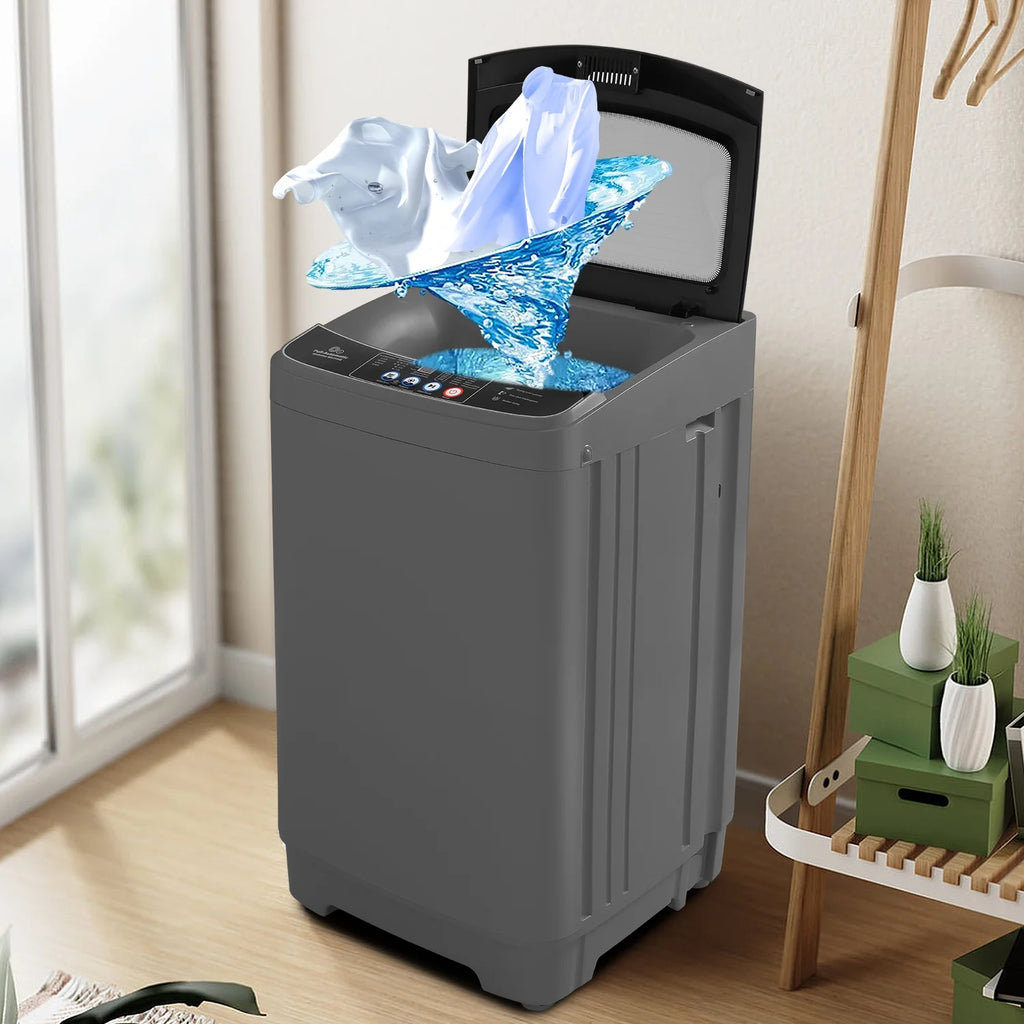 17.8lb Full Automatic Washing Machine with Drain Pump D226116