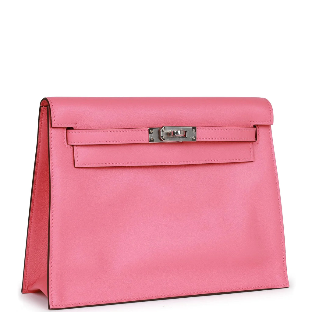 Rose Azalee Palladium Hardware Handbag M1997