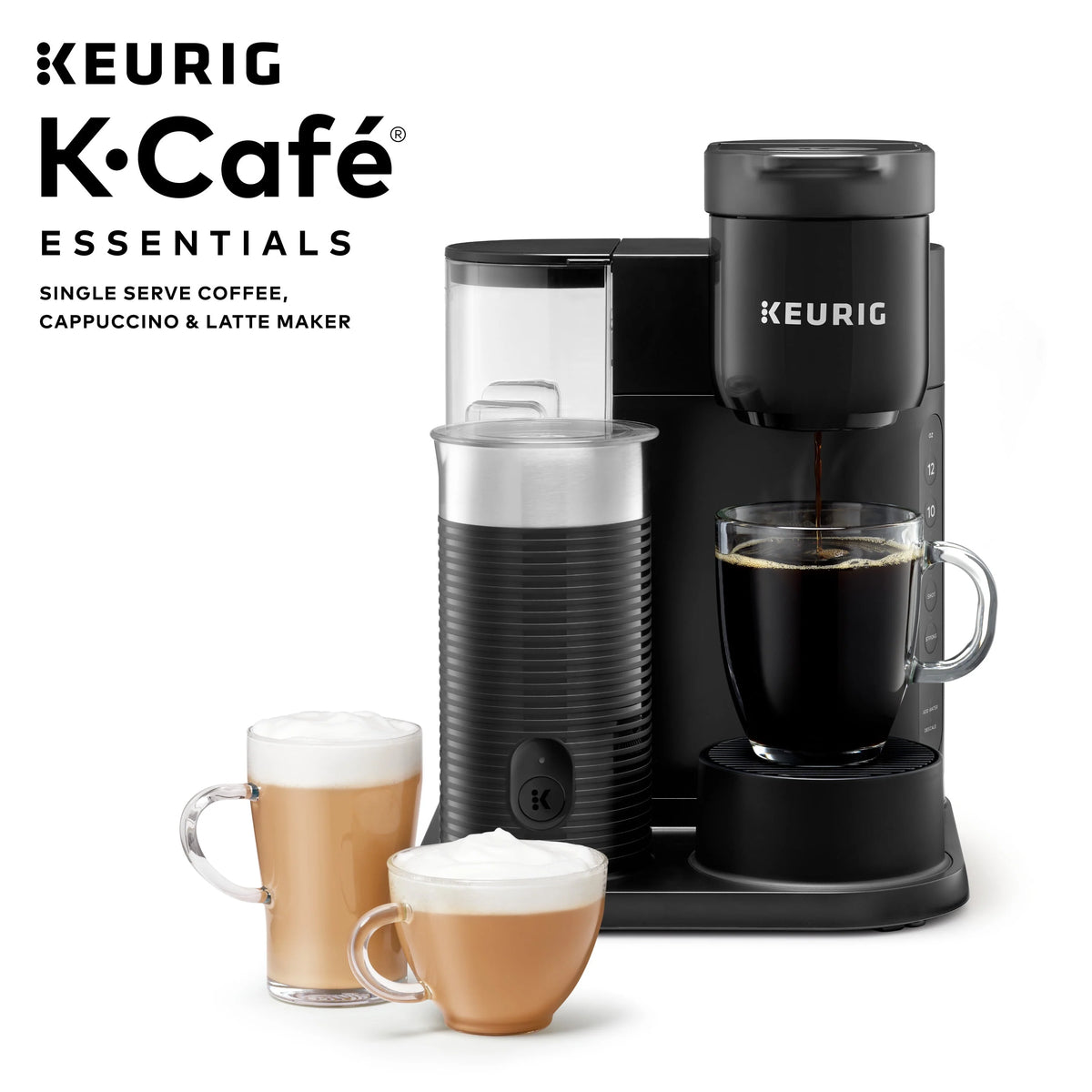 Single Serve K-Cup Pod Coffee Maker, Black W741