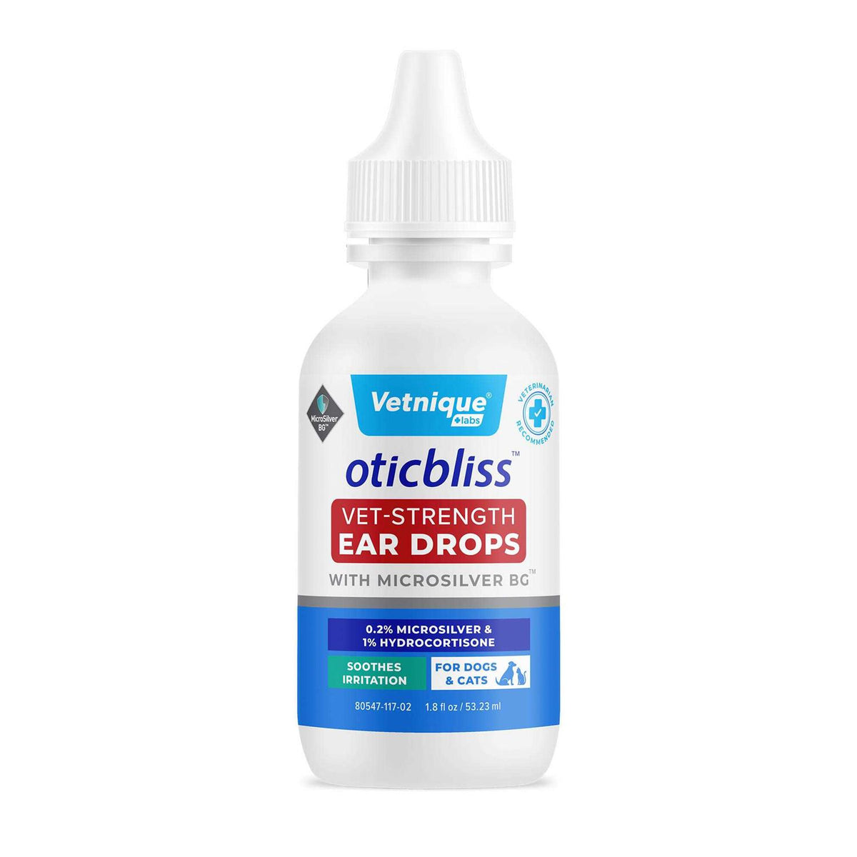 Ear Drops for Dogs & Cats with Hydrocortisone G979