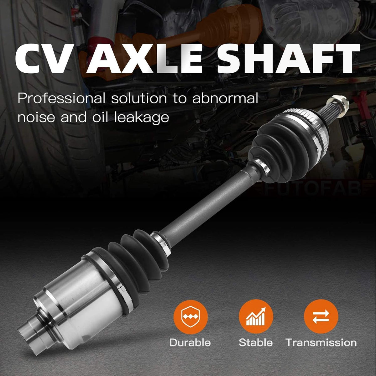 Front CV Axle Drive Shaft Assembly Pack of 2 H706751