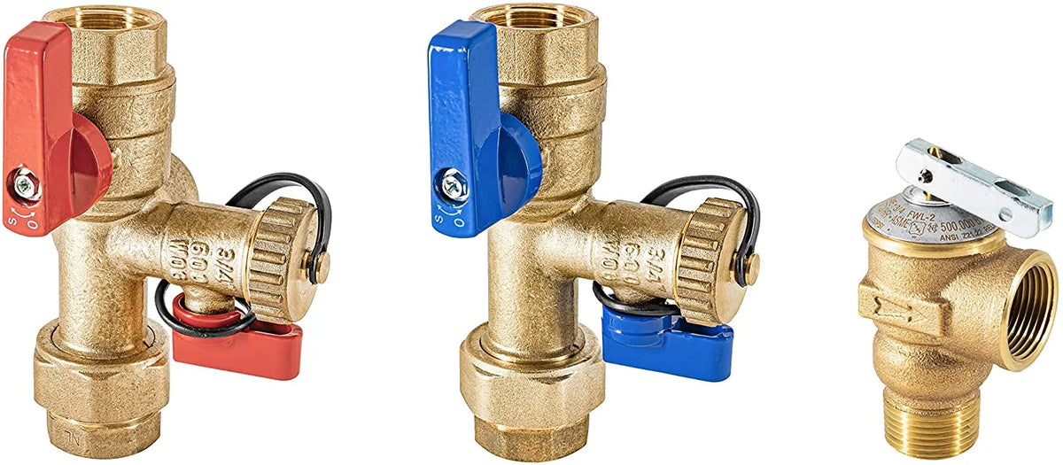 Tankless Water Heater Isolation Valve 3/4" Kit G33912