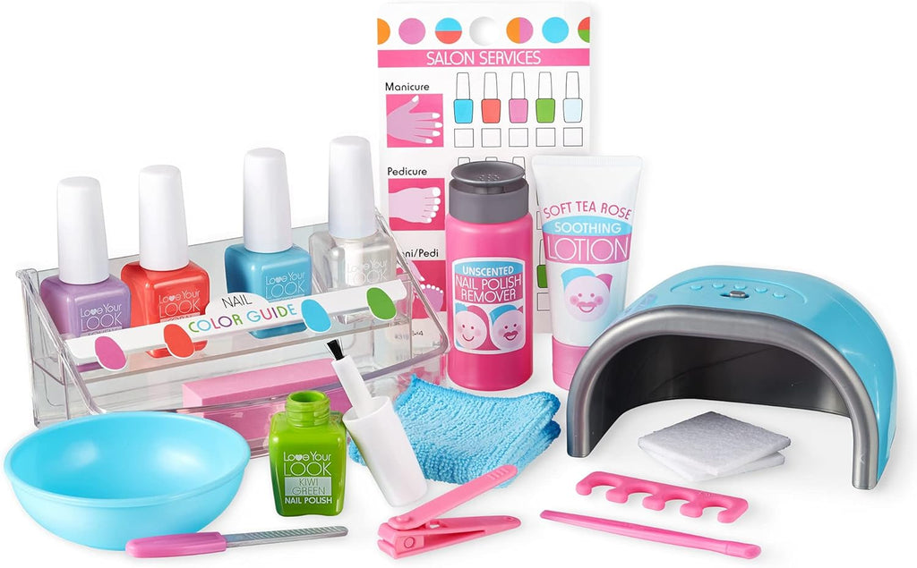 Wooden Beauty Salon Play Set With Accessories H823418