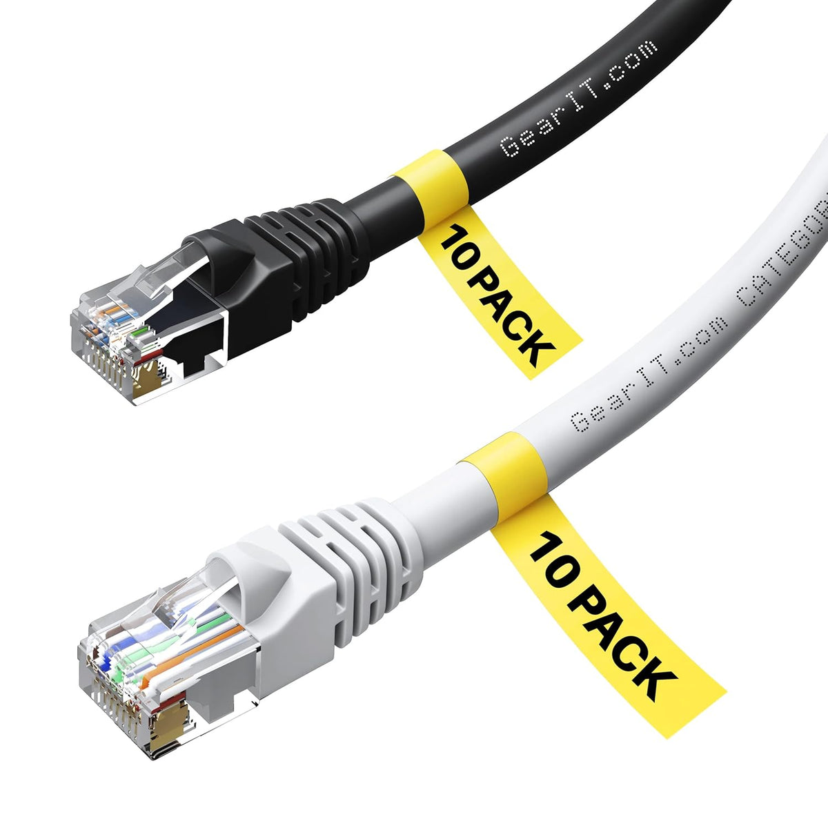 Cat6 Ethernet Cable 25 Feet 20-Pack S36972