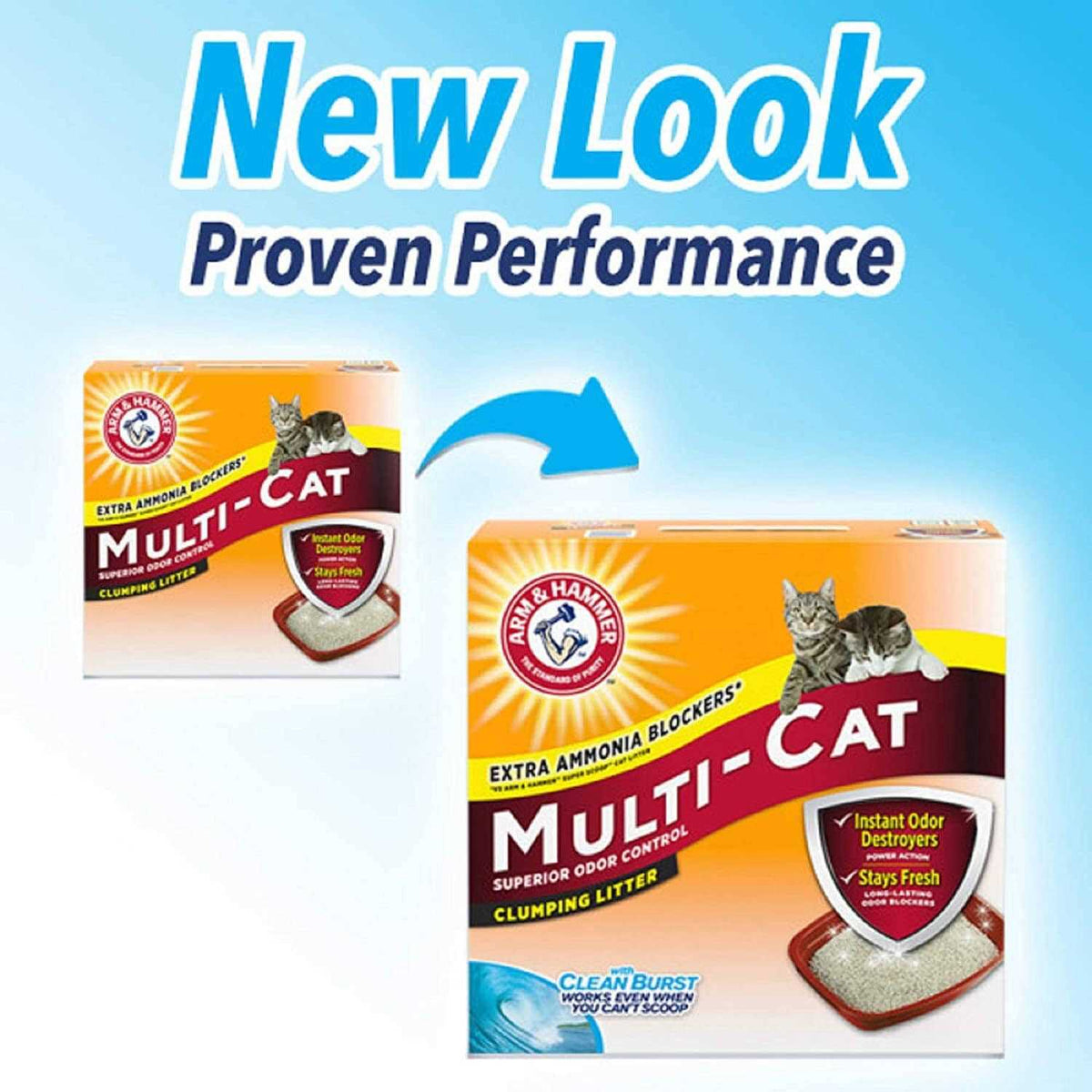 Clumping Multi Cat Litter T396