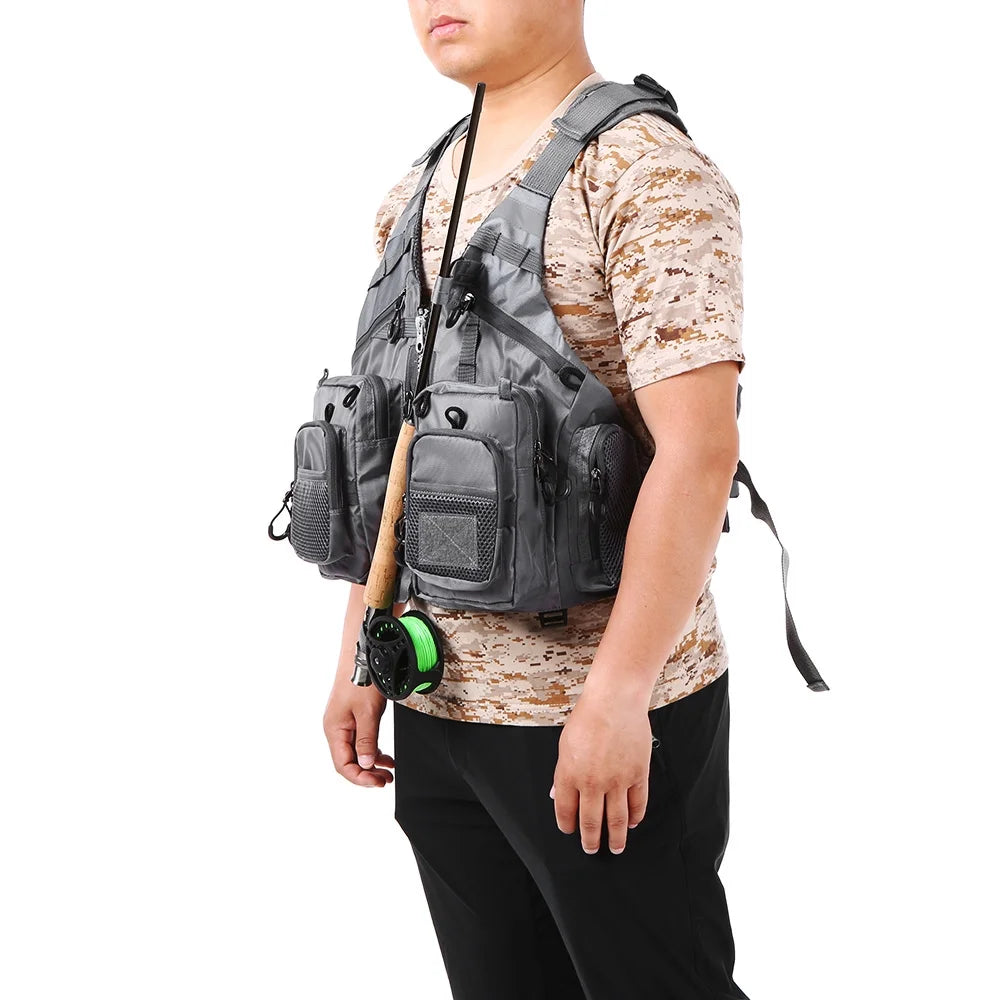 Outdoor Fishing Life Safety Jacket Floatation Device H896