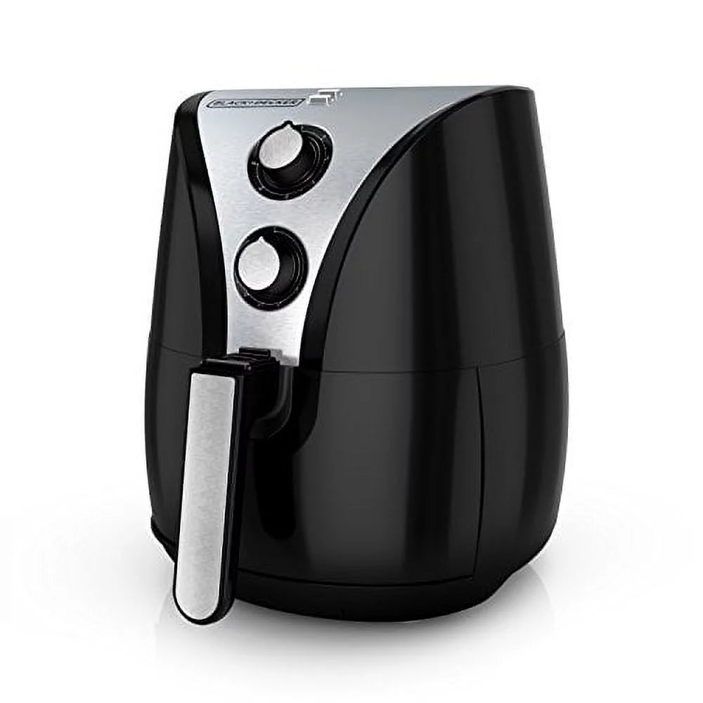 2-Liter Black/Stainless Steel Air Fryer U7063