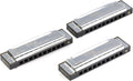 Pack of 3 Harmonica with Case (Keys C,G,A) C46272