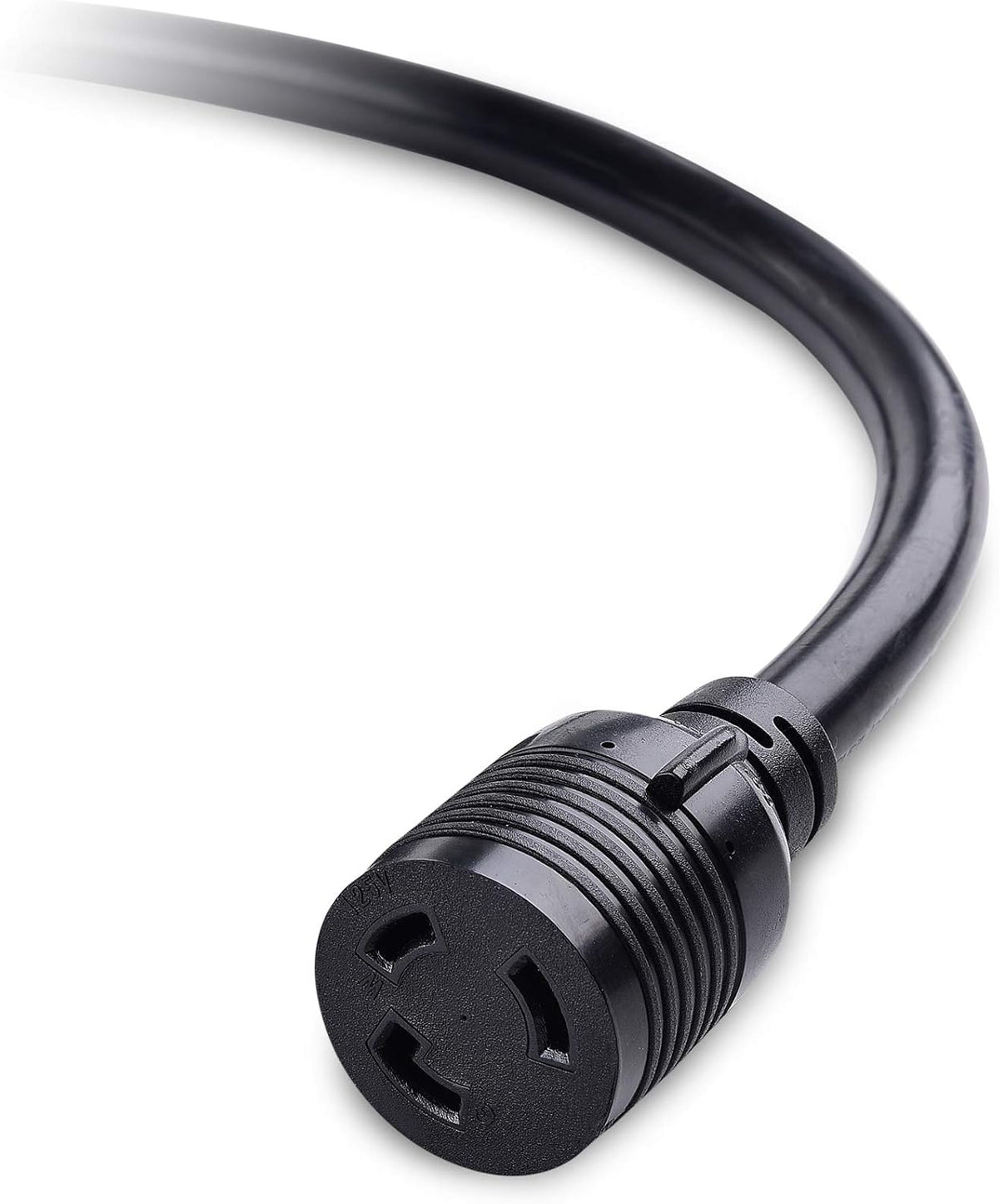 3 Prong 30 Amp Locking Generator Extension Cord 25 ft with Carry Strap T403290