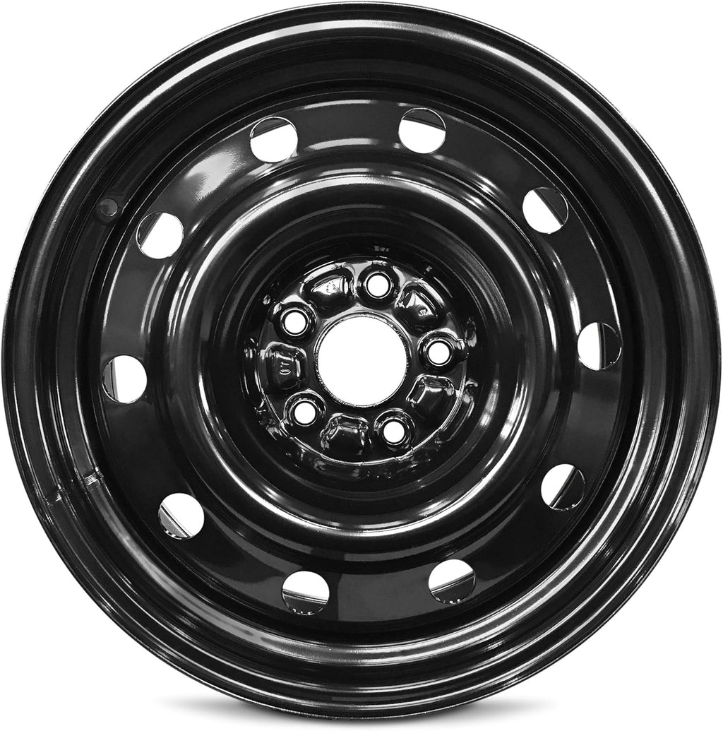 17 Inch 5 Lug Black Steel Rim H92565