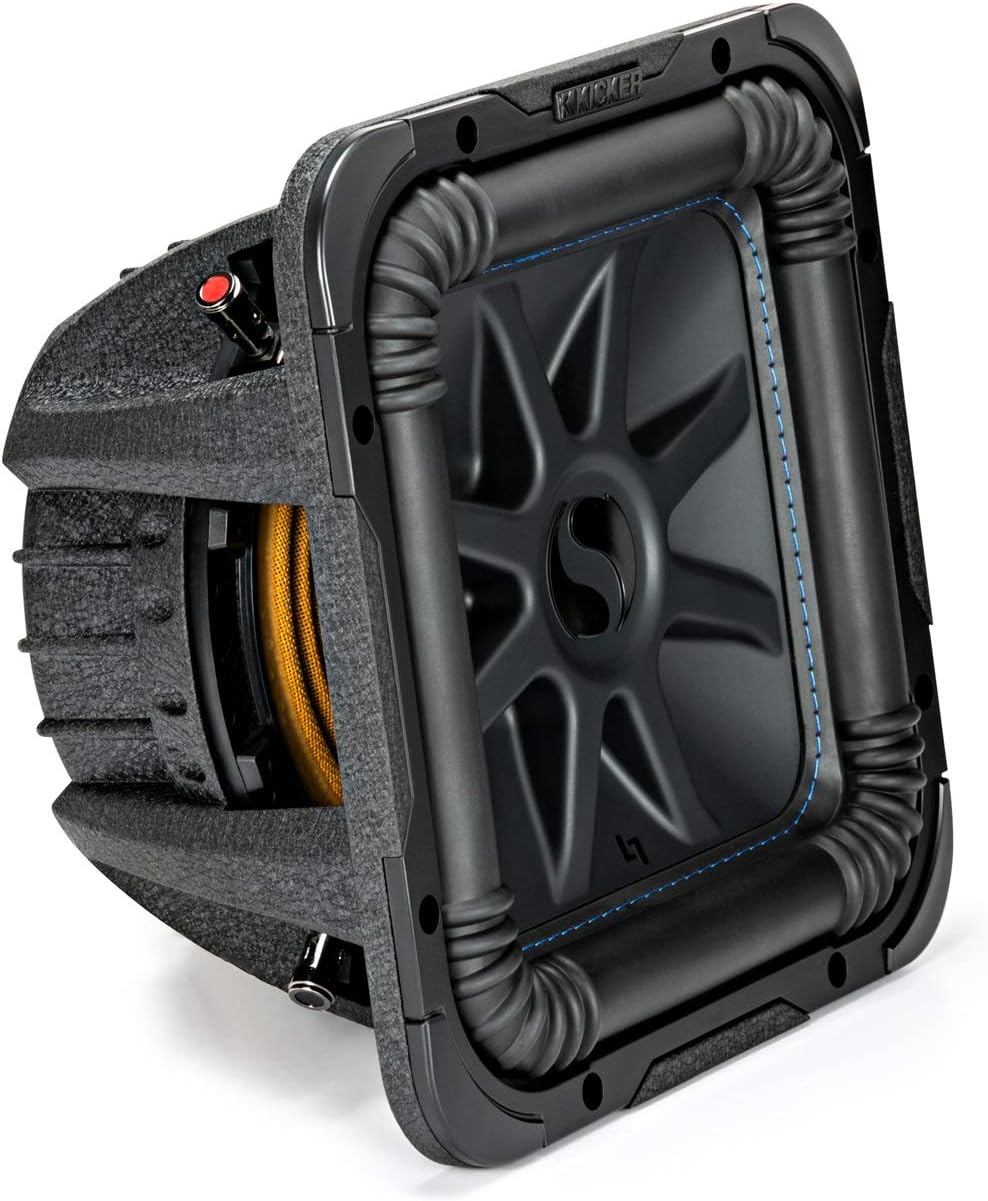 10 Square Dual 2 Ohm Car Subwoofer I5171