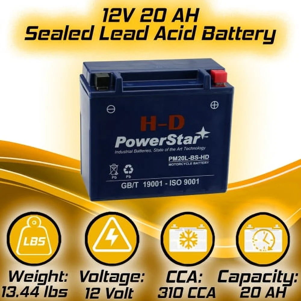 YTX20L-BS Battery E585004
