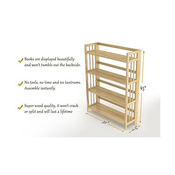 Mission Folding Bookcase B203457