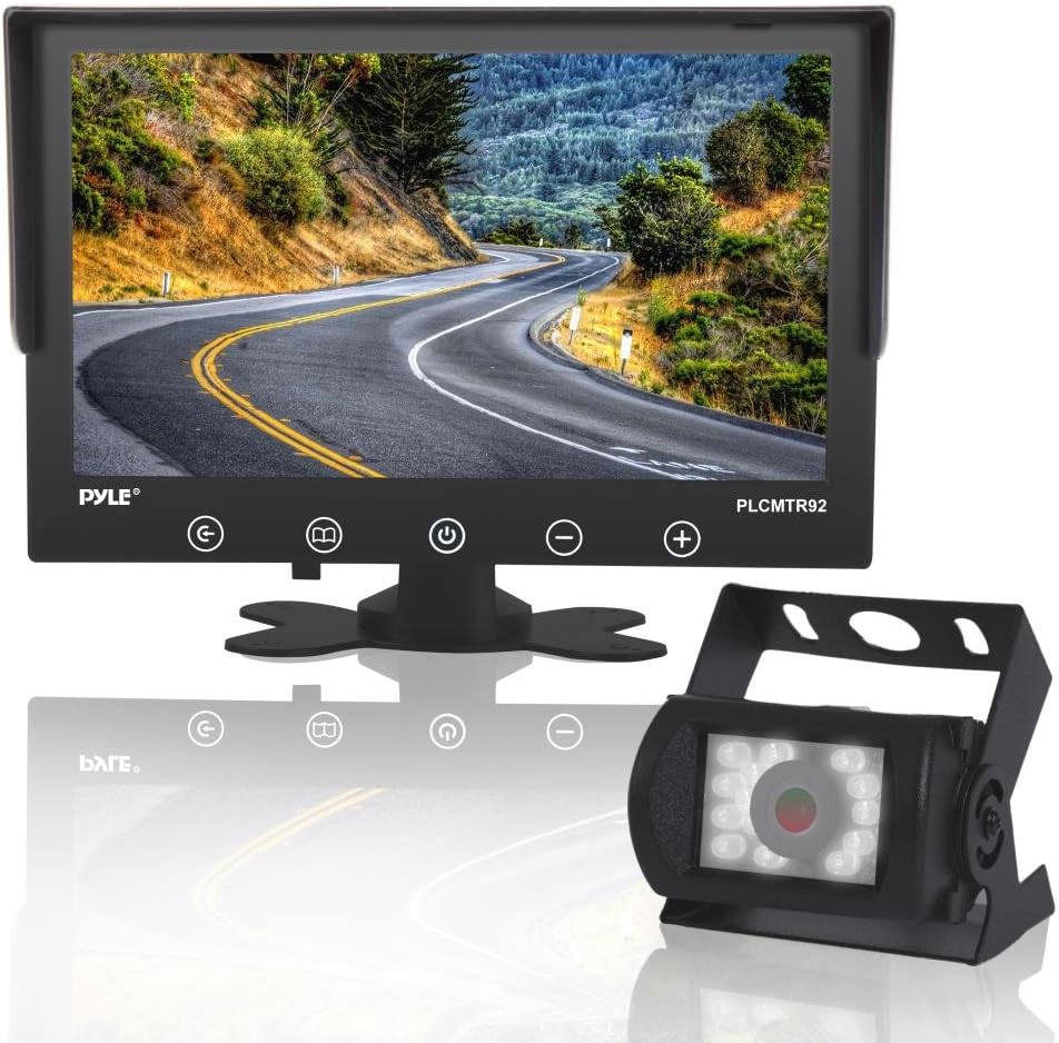 Waterproof Night Vision Rear View Camera & Monitor System F88469