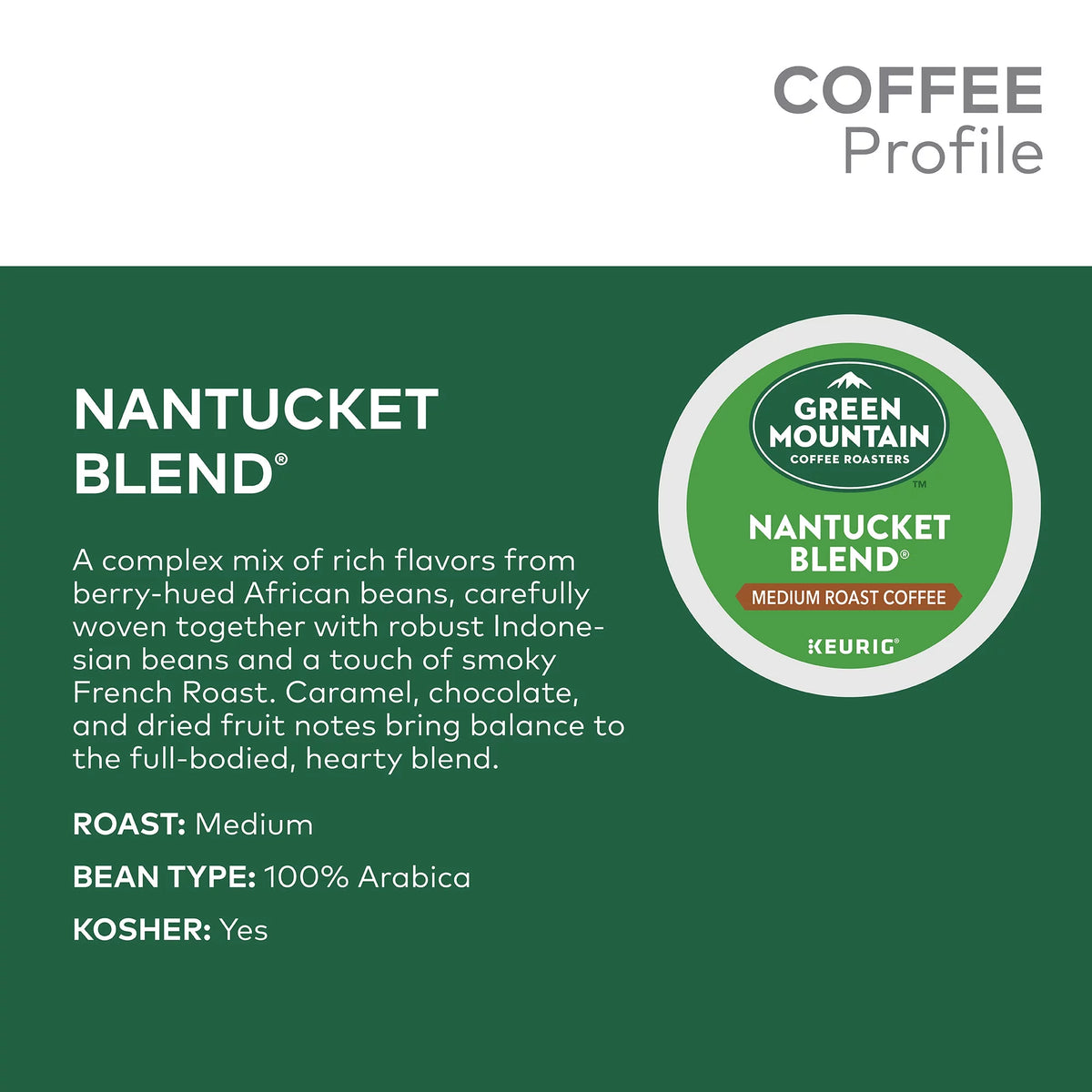 32 Count Medium Roast K-Cup Pods K884782