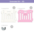 Pink 25-inch Playpen Gate Extension Kit Q344743