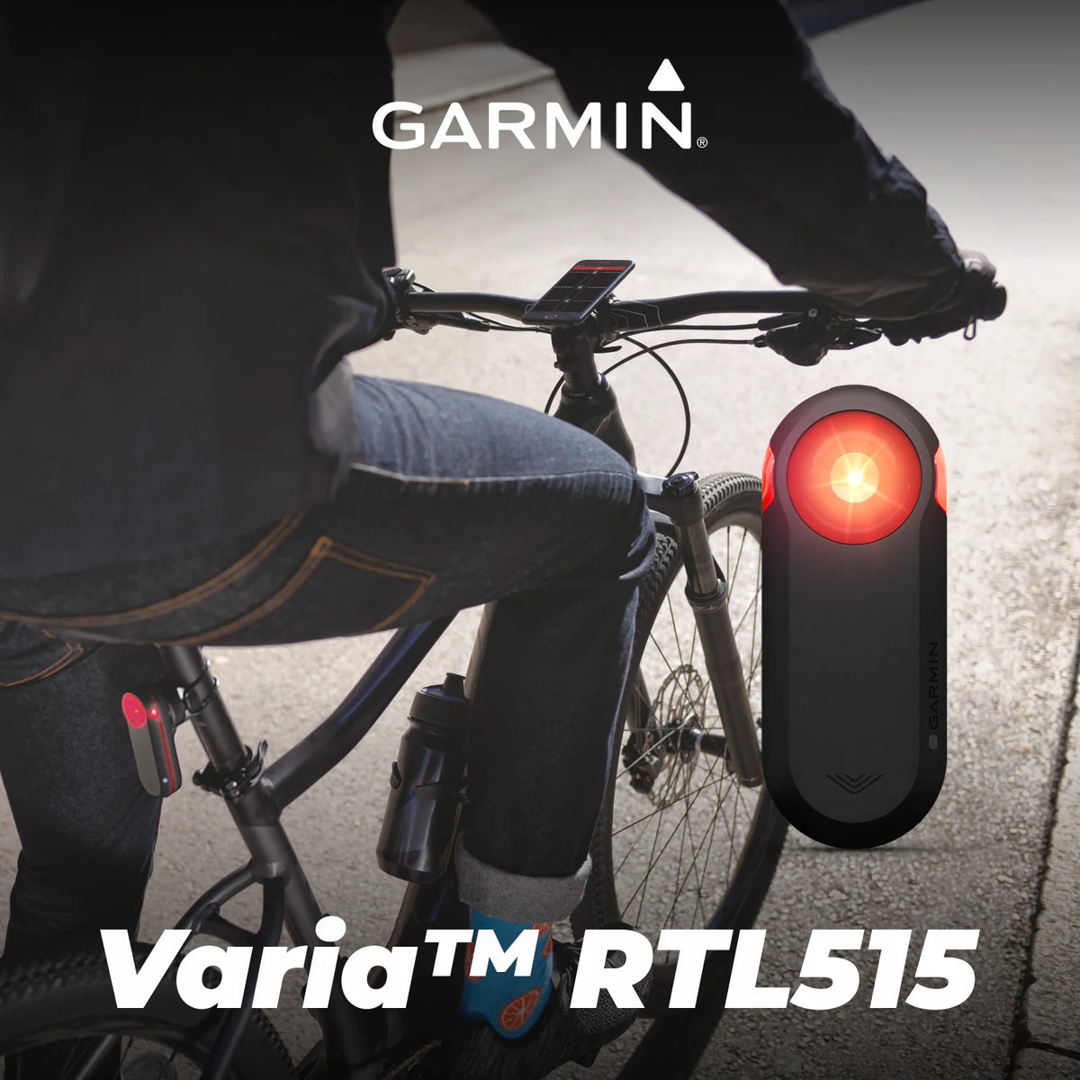 Cycling Rearview Radar with Visual and Audible Alerts, 2.5 oz Y28751