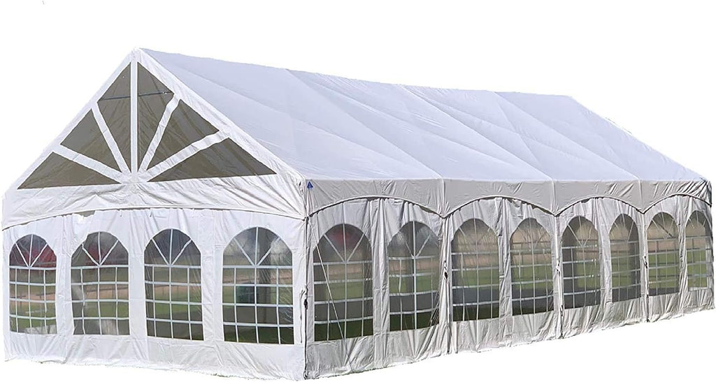 40'x20' PE Marquee Tent Gazebo Shelter with Storage Bags V329006