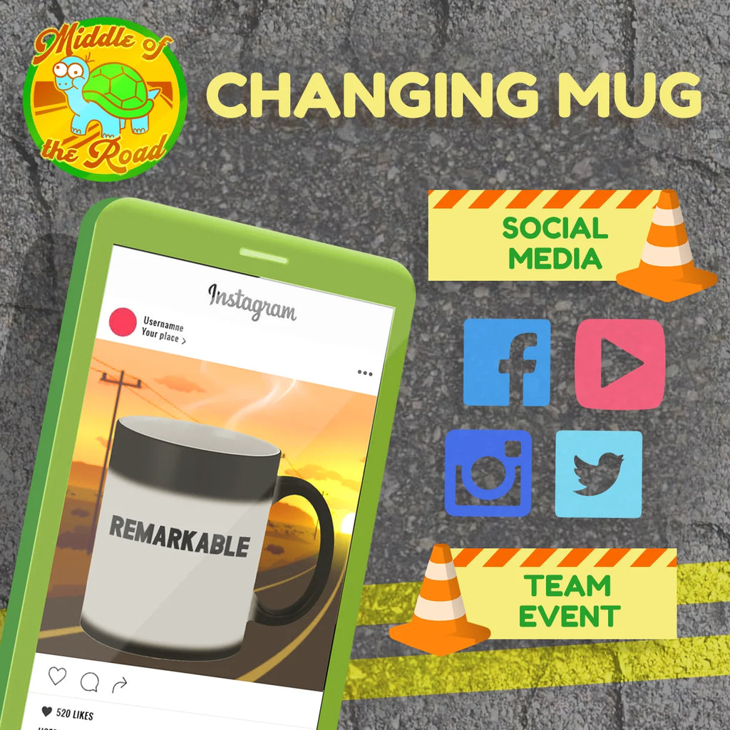 Matte Black 11oz Color Changing Mug I458