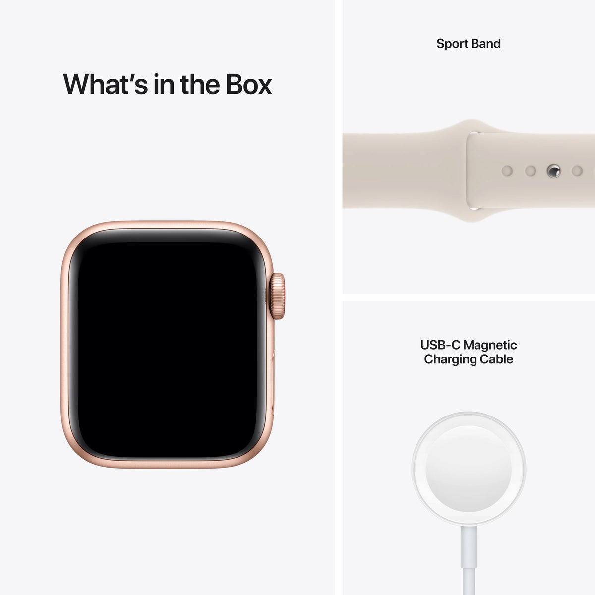 Gold 40mm Smartwatch with Sport Band M62166