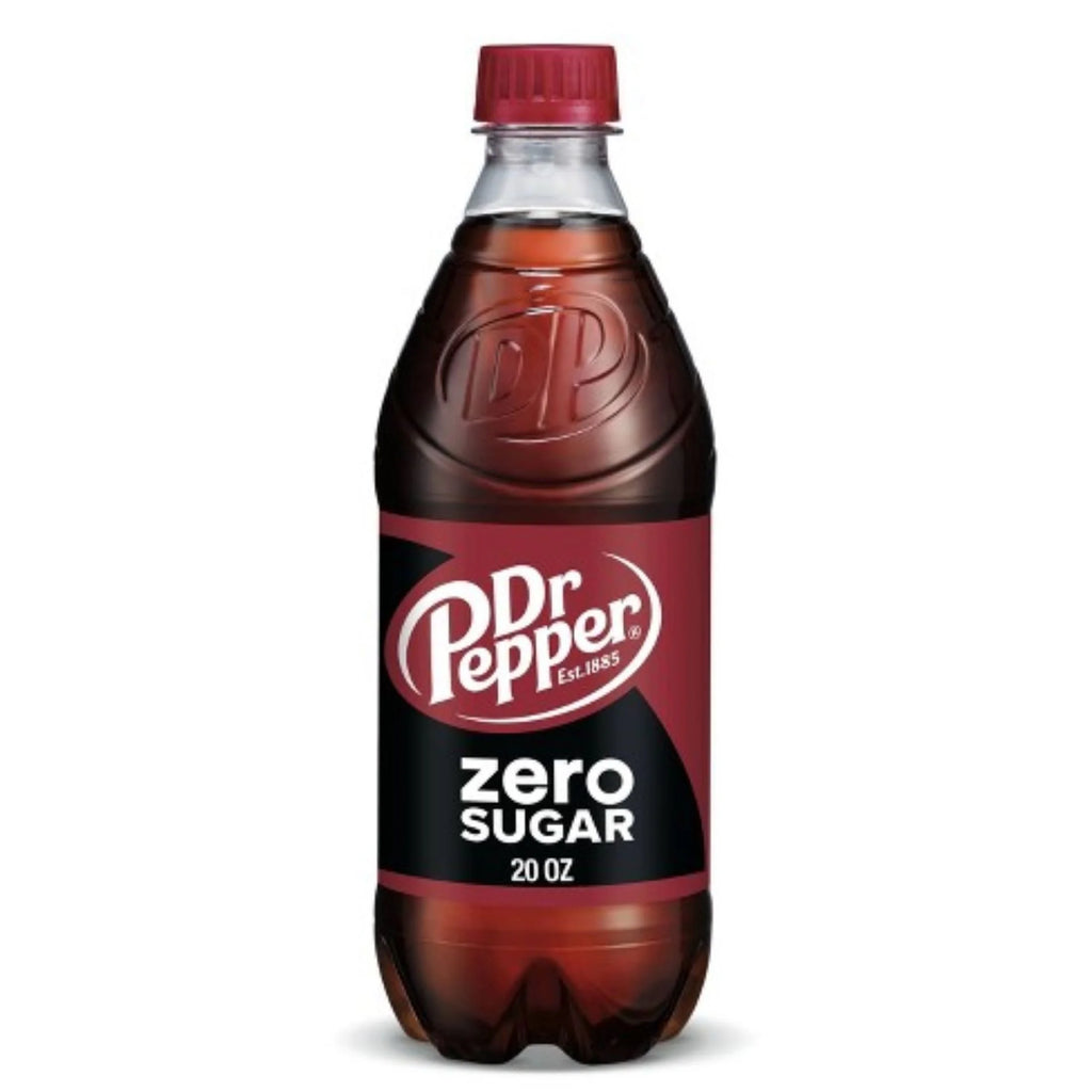 Zero Sugar Soda 20oz Bottles, Quantity of 12 T57915