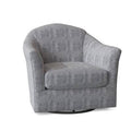 Navy Blue Swivel Barrel Chair X616