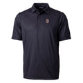 Men's Black Print Stretch Polo Y67278