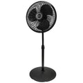 16 Pedestal Fan, Adjustable Height, 3 Speeds, Black H967