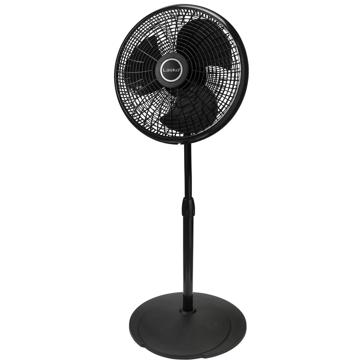 16 Pedestal Fan, Adjustable Height, 3 Speeds, Black H967