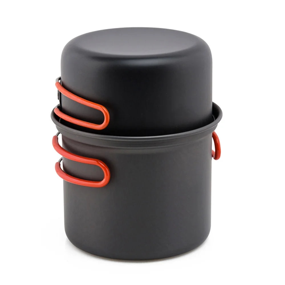 Camping Cookware Set with Cooking Pots P441