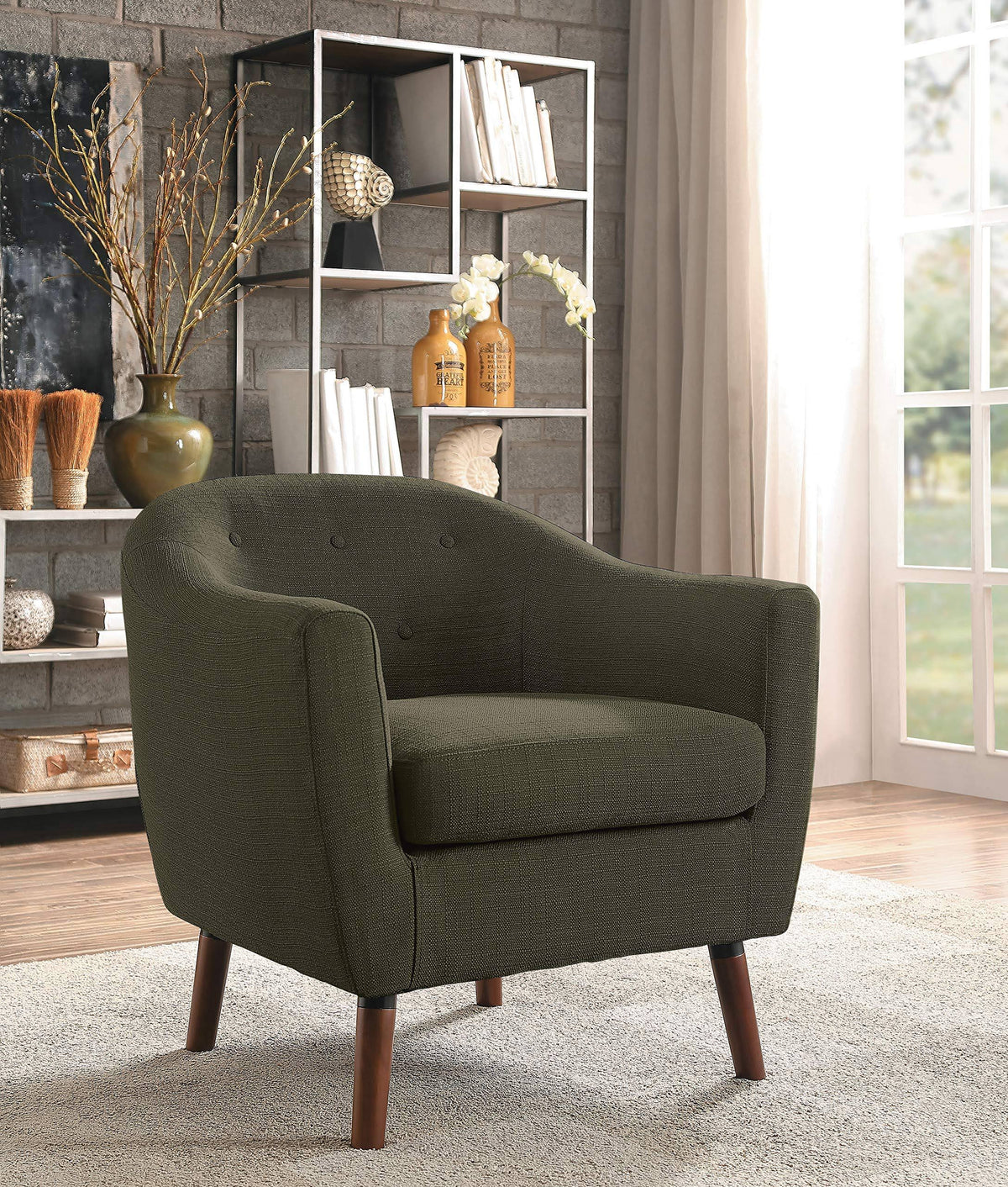 Gray Accent Chair G65118