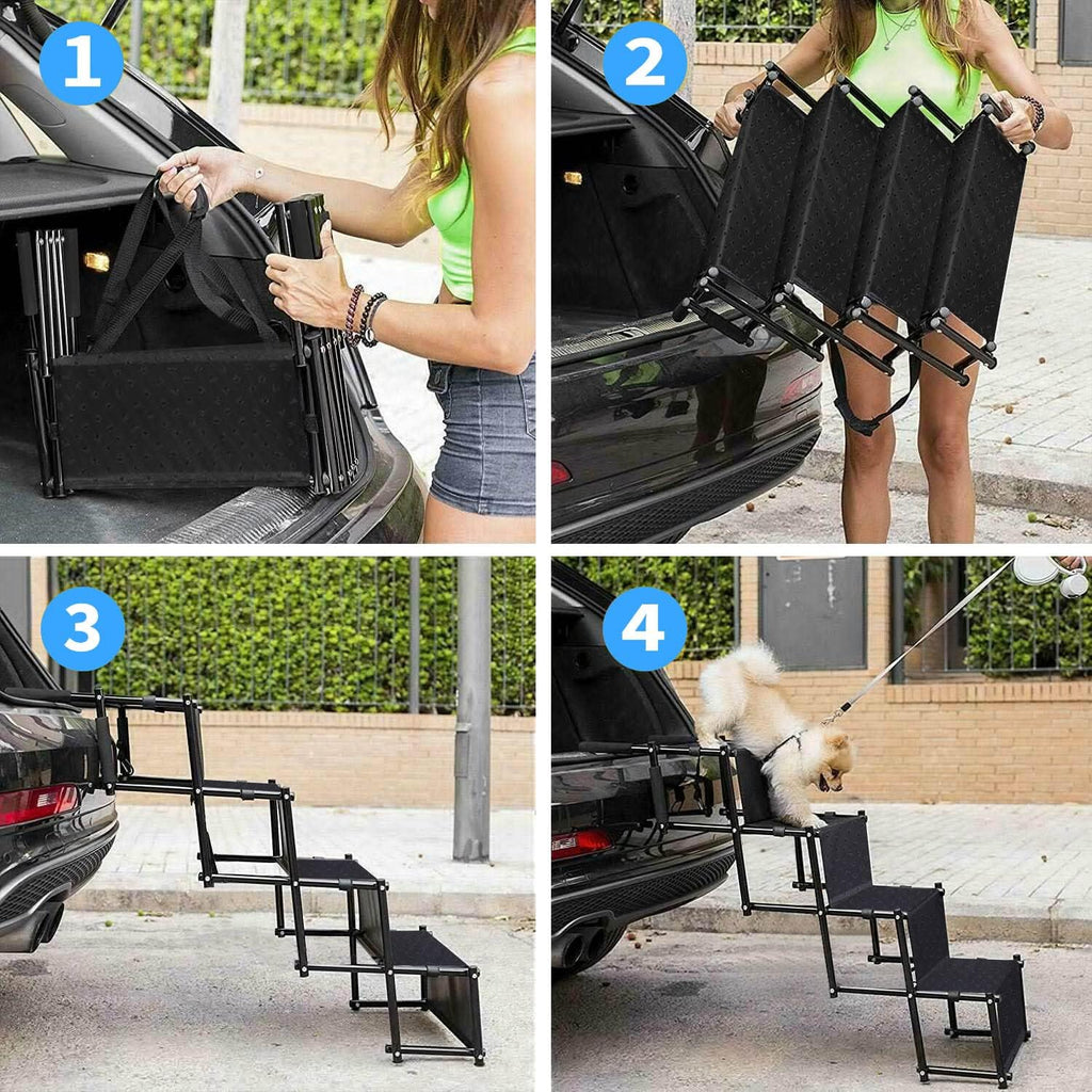 Portable Non-Slip Pet Stairs Pack of 2 R7359