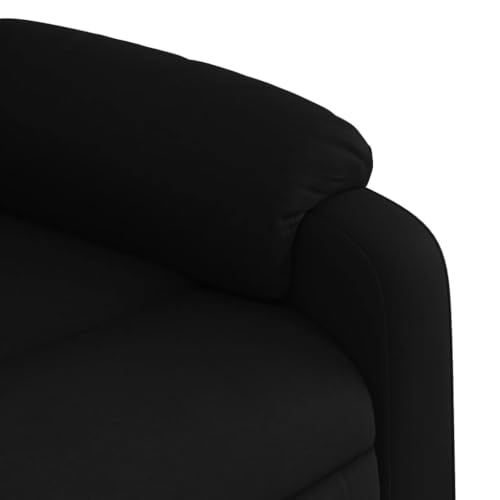 Black Fabric Massage Recliner Chair with 6Point Vibration Massage Z578