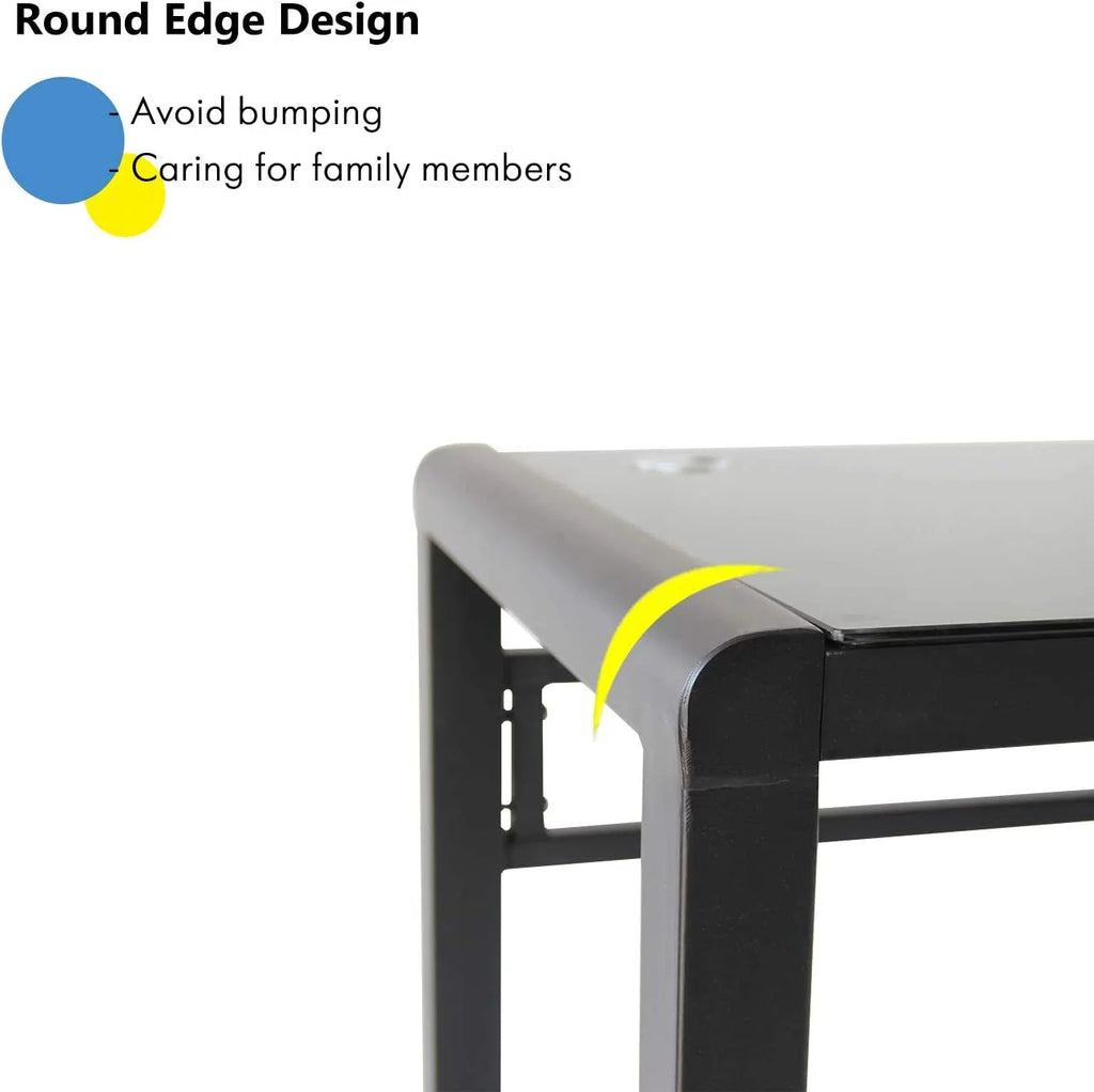 Tempered Glass Computer Desk J23427