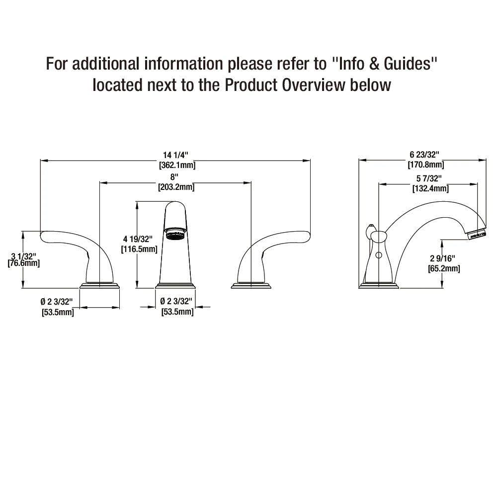 Bronze 2-Handle High-Arc Bathroom Faucet N3046