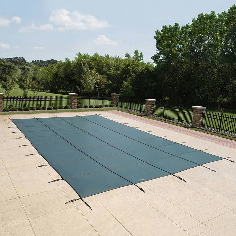 Blue 20-Year Ultra Light Solid Safety Cover for 18-ft x 36-ft Rect Pool H871158
