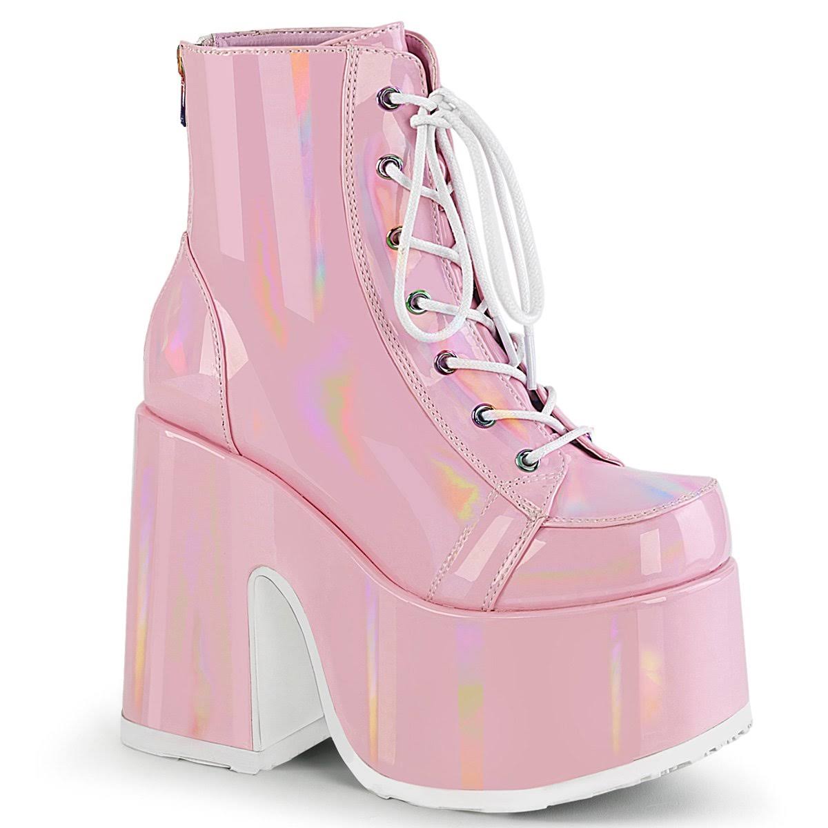 White Vegan Leather Shoes D763224