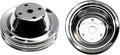Chrome Pulley Set, 2-Groove Upper/3-Groove Lower, Long Pump C5144