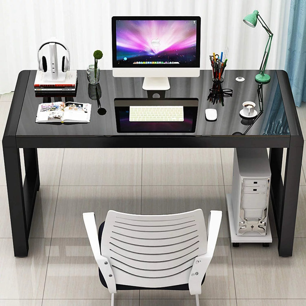 Tempered Glass Computer Desk J23427
